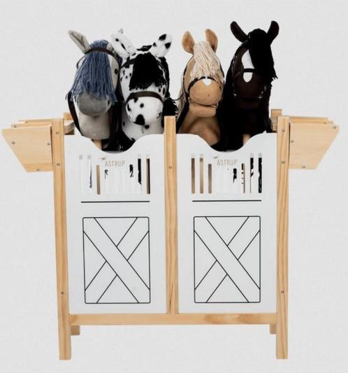 Stal voor 4 Hobby Horses - Veilig & Stijlvol | byASTRUP, Hobby en Vrije tijd, Overige Hobby en Vrije tijd, Nieuw, Ophalen of Verzenden