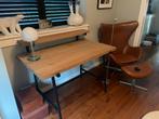 Massief licht eiken bureau Matan Scapa, Ophalen