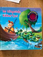 De Zingende Kikkertjes - Geluidsboekje, Ophalen of Verzenden, Zo goed als nieuw, Uitklap-, Voel- of Ontdekboek, 1 tot 2 jaar