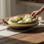 2 x Vintage Koperen/ messing Schalen -kastanje pofschaal, Antiek en Kunst, Antiek | Koper en Brons, Ophalen of Verzenden, Koper