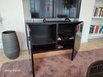 Zwart tv meubel, Minder dan 100 cm, 25 tot 50 cm, 100 tot 150 cm, Gebruikt