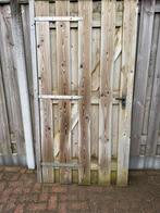 Tuinpoort inclusief hang en sluit werk, Ophalen, Zo goed als nieuw, 150 tot 200 cm, Hout
