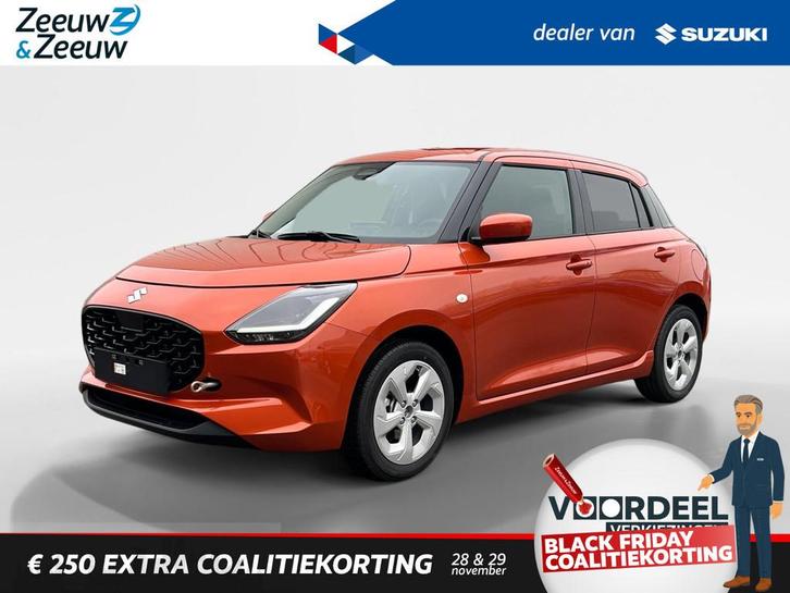Suzuki Swift 1.2 Select Smart Hybrid | Kenteken 2026 mogelij, Auto's, Suzuki, Bedrijf, Te koop, Swift, ABS, Achteruitrijcamera