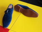 GREVE Suede  schoenen met gesp maat 11( 45), Greve, Verzenden, Blauw, Gespschoenen