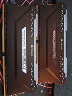 Corsair vengence pro rbg ram 3600mhz 16gb (2x8gb), Computers en Software, RAM geheugen, Ophalen, Gebruikt, DDR4, Desktop