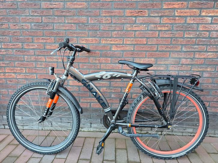 Batavus Snake 26inch 48cm vrijwel nieuwstaat!, Fietsen en Brommers, Fietsen | Jongens, Zo goed als nieuw, 26 inch of meer, Handrem