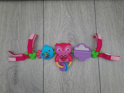 Bright Starts Busy Birdies Autostoelspeeltje of wagenspanner, Kinderen en Baby's, Speelgoed | Babyspeelgoed, Gebruikt, Rammelaar