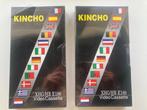 Twee nieuwe VHS videobanden - Kincho, Alle leeftijden, Ophalen of Verzenden, Nieuw in verpakking, Overige genres
