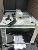 wolfcraft zaagtafel en frees te koop, Doe-het-zelf en Verbouw, Ophalen, Zo goed als nieuw, Overige typen