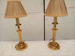 Set van 2 Messing Tafellampen met Kap, Ophalen