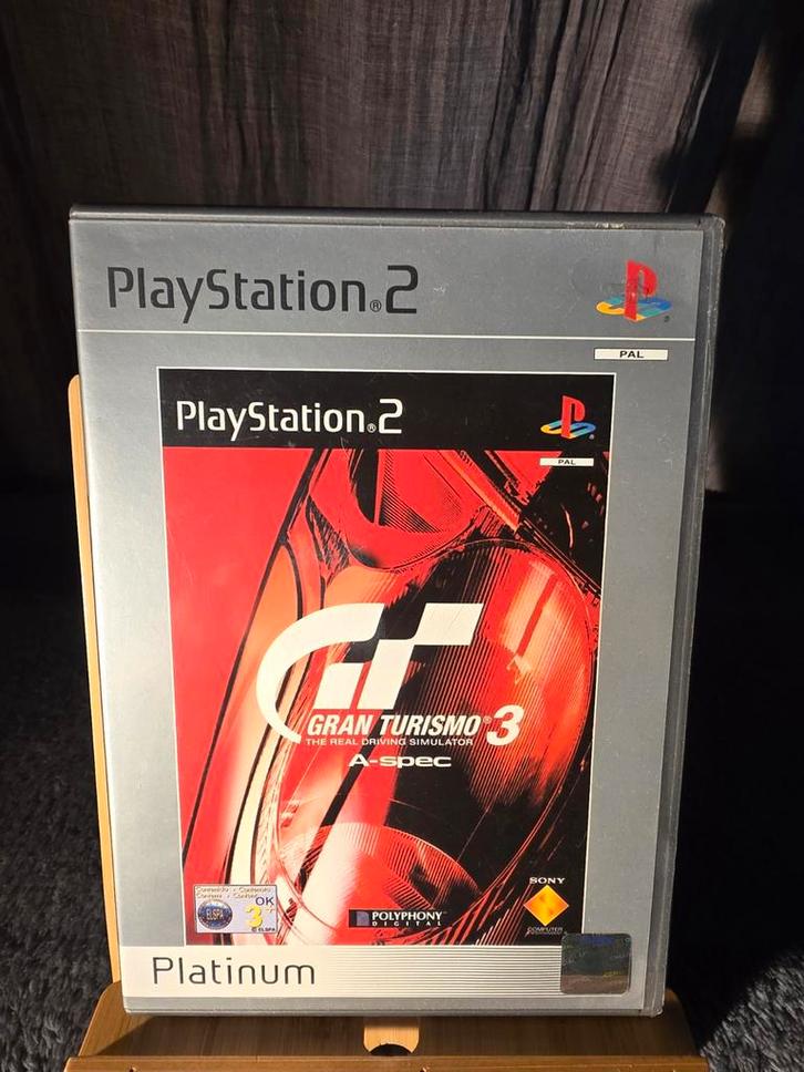 Gran Turismo 3 A-Spec (PS2), Spelcomputers en Games, Games | Sony PlayStation 2, Gebruikt, Racen en Vliegen, 1 speler, Vanaf 3 jaar