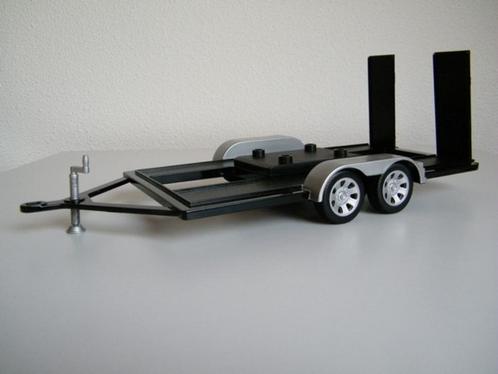 Nieuw modelauto trailer / aanhanger in doos – Motormax 1:18, Hobby en Vrije tijd, Modelauto's | 1:18, Nieuw, Overige typen, Overige merken