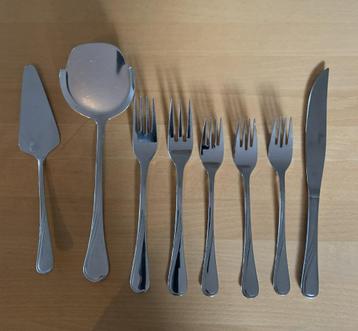 Sola bestek delen, vorken, mes, taartschep, spiegelei-schep beschikbaar voor biedingen