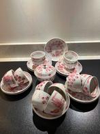 Kommetjes, schotels en suikerpotje, rose, Rauenstein?, Ophalen of Verzenden