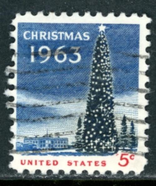 USA Verenigde Staten 1240 - Kerstzegel, Postzegels en Munten, Postzegels | Amerika, Gestempeld, Noord-Amerika, Ophalen of Verzenden
