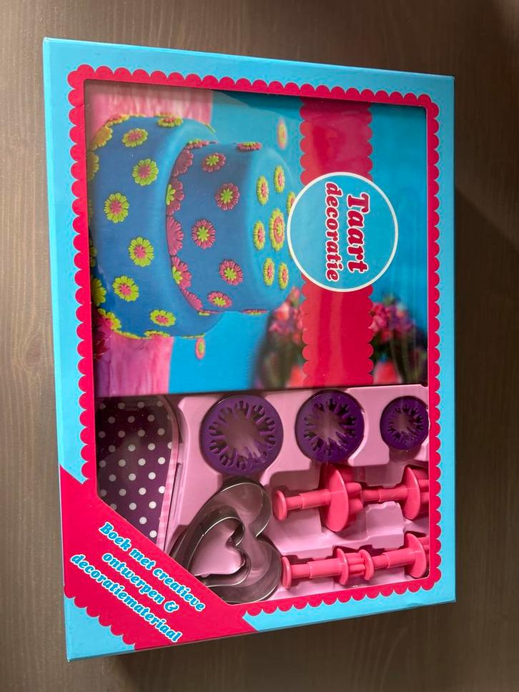 Taart Decoratie Set - Nieuw!, Hobby en Vrije tijd, Taarten en Cupcakes maken, Nieuw, Versiering, Taarten of Cupcakes, Ophalen of Verzenden