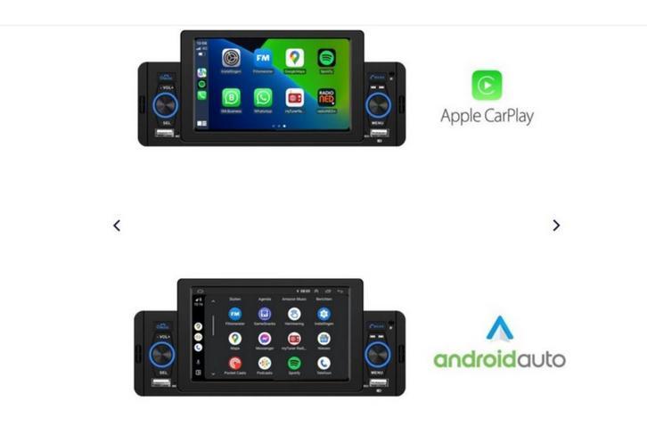 Autoradio LAKRO - Apple Carplay - Android Auto - Bluetooth -, Auto diversen, Autoradio's, Nieuw, Ophalen of Verzenden