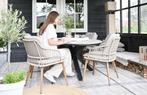 Rope Dining Tuinstoel Isabel & Polywood tuintafel., Verzenden, Meer dan 8 zitplaatsen, Stoel, Tuinset