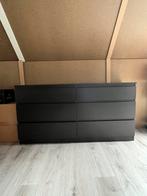 Zwarte lade kast MALM van IKEA, Huis en Inrichting, Kasten | Ladekasten, Ophalen, 5 laden of meer, 150 tot 200 cm, Zo goed als nieuw