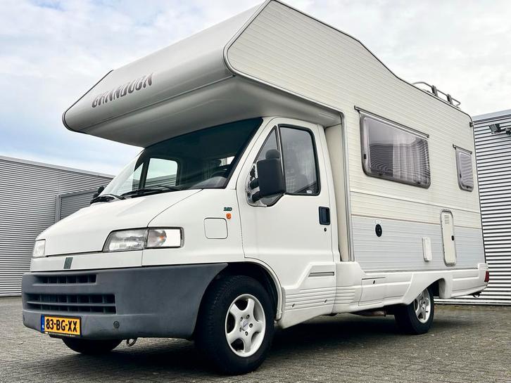Granduca 56 Alkoof Camper APK 28-11-2027 & 168dkm!, Caravans en Kamperen, Campers, Particulier, tot en met 4, Alkoof, Fiat, Fiat