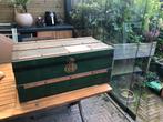 Ouderwetse hutkoffer metaal/hout, Ophalen, Minder dan 50 cm, Gebruikt, 50 tot 100 cm