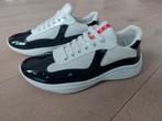 ZGAN zwart witte sneakers Prada cups, maat 44, Zwart, Ophalen of Verzenden, Prada, Sneakers of Gympen