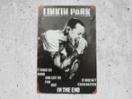 Metalen wandbord Linkin Park (Wo)man cave- metal plate, Verzenden, Nieuw, Poster, Artwork of Schilderij