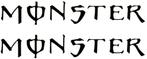 Monster Energy sticker set #11, Motoren, Accessoires | Stickers, Ophalen of Verzenden