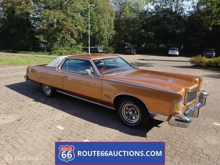 Mercury Marquis Brougham | 1976 | Route 66 Auctions, Auto's, Oldtimers, Bedrijf, Te koop, Mercury, Benzine, Overige carrosserieën