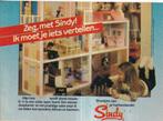 Retro reclame 1984 Sindy pop in haar mooie poppenhuis, Verzamelen, Retro, Overige typen, Ophalen of Verzenden
