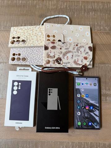 Samsung Galaxy S24 Ultra 256GB Titanium Grijs beschikbaar voor biedingen