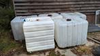 ibc vaten, Tuin en Terras, Regentonnen, 150 liter of meer, Ophalen, Gebruikt, Kunststof