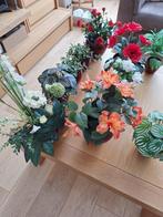 kunstbloemen en planten incl. potten, Huis en Inrichting, Ophalen, Zo goed als nieuw, Binnen