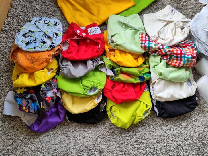 Wasbare luiers, Kinderen en Baby's, Badjes en Verzorging, Gebruikt, Overige typen, Overige merken, Ophalen of Verzenden