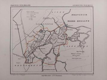 194 / Litho uit 1866 door J. Kuyper van Warmond ZH beschikbaar voor biedingen
