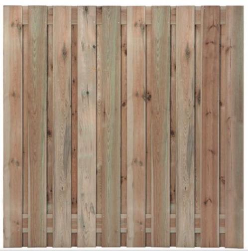 Tuinscherm 21 planks 180 x 180 cm, Tuin en Terras, Tuinschermen, Nieuw, Hout, 150 tot 200 cm, 150 tot 200 cm, Ophalen
