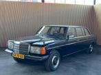 Mercedes-Benz 240DL Pullman W123 (long 8p) 15''inch velgen, Auto's, Gebruikt, 4 cilinders, Zwart, Sedan
