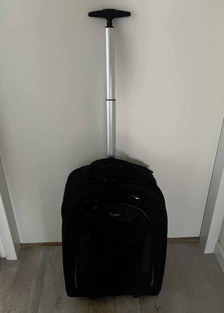 Notebook trolley, Sieraden, Tassen en Uiterlijk, Koffers, Gebruikt, Overige materialen, 50 tot 60 cm, 35 tot 45 cm, Uitschuifbare handgreep