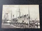 Tulpkaart.  Hansweert .  Schip . Coaster.  No 5., Verzenden, Voor 1920, Gelopen, Zeeland