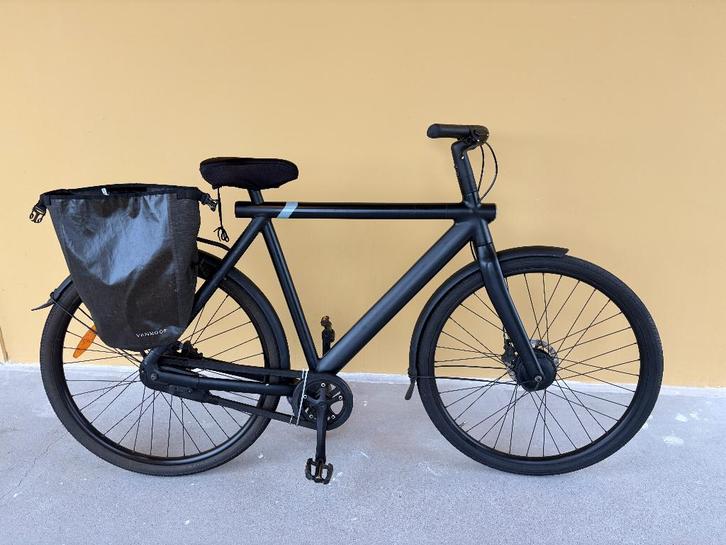 Vanmoof S3 2021  - compleet met bagagedrager, tas en oplader, Fietsen en Brommers, Elektrische fietsen, Gebruikt, Vanmoof, 59 cm of meer