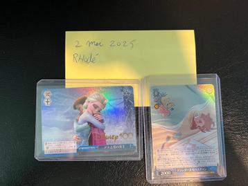 Weiss Schwarz Disney 100 ( disney kaarten)+ Elsa en Sebastia beschikbaar voor biedingen