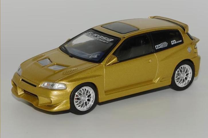 Honda Civic EG Hatchback 1993 1/43 FAST & FURIOUS ALTAY # 73, Hobby en Vrije tijd, Modelauto's | 1:43, Nieuw, Auto, Overige merken