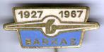 Barkas email op zilverkleurig auto speldje ( A_081 ), Verzenden, Nieuw, Transport, Speldje of Pin