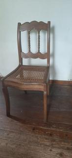 Eetkamer stoel, Huis en Inrichting, Stoelen, Ophalen, Gebruikt, Bruin, Vintage