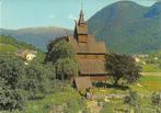 Ansichtkaart	Sogn (Noorwegen)	Staafkerk van Hopperstad, Verzenden, 1960 tot 1980, Gelopen, Overig Europa