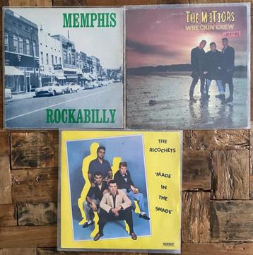 Vinyl Set ORIGINELE ROCKABILLY!! per stuk slechts € 15,- ! beschikbaar voor biedingen