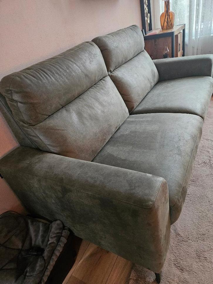 Bank, Huis en Inrichting, Banken | Bankstellen, Zo goed als nieuw, Rechte bank, Tweepersoons, 150 tot 200 cm, 75 tot 100 cm, Overige materialen