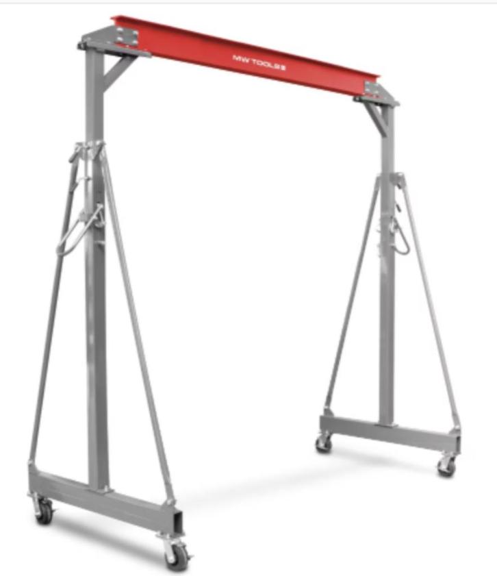 portaalkraan + 2x elektrische takel met loopkat 1T, Doe-het-zelf en Verbouw, Lieren en Takels, Zo goed als nieuw, Elektrisch, Ophalen of Verzenden