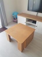 69bx69l x 49hcm Houten kubusstoel + tafel (schoolmeubiliair), Kinderen en Baby's, Ophalen, Gebruikt, Tafel