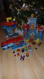 Paw Patrol Speelgoed Set - Kasteel, Toren en Voertuigen, Ophalen of Verzenden, Zo goed als nieuw, Jongen of Meisje